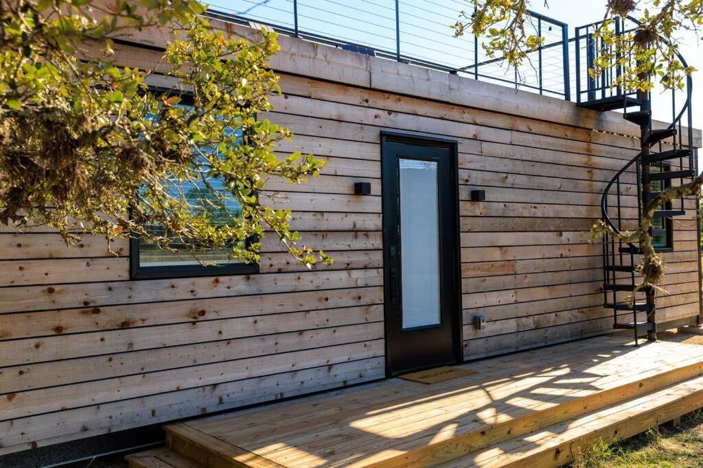 New! The Texas Longhorn-Luxury Container Home Фредериксберг Экстерьер фото